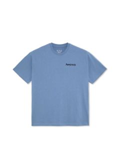 T-SHIRT MANICHE CORTE POLAR SKATE CO. YOGA TRIPPIN' TEE OXFORD BLUE