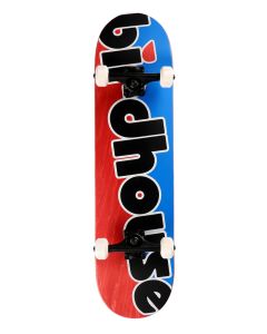 SKATE COMPLETO BIRDHOUSE STAGE 3 TOY LOGO 8.0" RED BLUE U