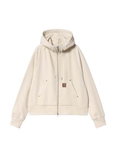 GIACCA CARHARTT WIP W' HOODED ELDON JACKET NATURAL