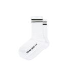 CALZE POLAR SKATE CO. STRIPE SOCKS WHITE BLACK