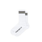 CALZE POLAR SKATE CO. STRIPE SOCKS WHITE BLACK SAGE