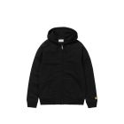 GIACCA CARHARTT WIP HOODED CHASE JACKET BLACK GOLD