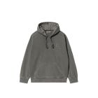 FELPA CAPPUCCIO CARHARTT WIP HOODED VISTA SWEAT GRAPHITE GARMENT DYED