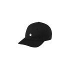 CAPPELLO CARHARTT WIP MADISON LOGO CAP BLACK WHITE U