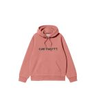 FELPA CAPPUCCIO CARHARTT WIP HOODED CARHARTT SWEAT DUSTY ROSE SYCAMORE TREE