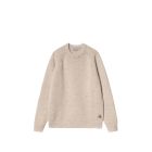 MAGLIONE CARHARTT WIP ANGLISTIC SWEATER SPECKLED MOONBEAM