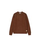 MAGLIONE CARHARTT WIP ANGLISTIC SWEATER SPECKLED OFFROAD