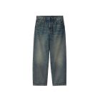 PANTALONI CARHARTT WIP LANDON PANT BLUE WORN USED WASH