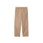 JEANS CARHARTT WIP SINGLE KNEE PANT PEANUT AGED CANVAS