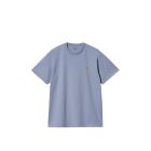 T-SHIRT MANICHE CORTE CARHARTT WIP S/S CHASE T-SHIRT CHARM BLUE GOLD