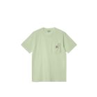 T-SHIRT MANICHE CORTE CARHARTT WIP S/S POCKET T-SHIRT CHARM GREEN