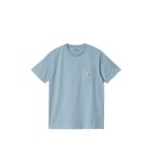 T-SHIRT MANICHE CORTE CARHARTT WIP S/S POCKET T-SHIRT MISTY SKY