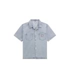 CAMICIA MANICHE LUNGHE GUESS HERRINGBONE DENIM SHIRT VINTAGE HERRINGBONE