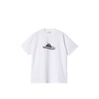 T-SHIRT MANICHE CORTE CARHARTT WIP S/S CLAM T-SHIRT WHITE