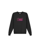 FELPA GIROCOLLO ARTE ANTWERP LOGO CREWNECK BLACK