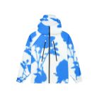 GIACCA ARTE ANTWERP BLUE FLOWER TECH JACKET WHITE BLUE