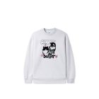 FELPA GIROCOLLO BUTTER GOODS UPSIDE DOWN CREWNECK ASH