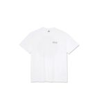 T-SHIRT MANICHE CORTE POLAR SKATE CO. FILL LOGO BURNSIDE 2084 WHITE