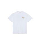 T-SHIRT MANICHE CORTE POLAR SKATE CO. TEE | GREEN SPIDER WHITE