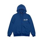 FELPA CAPPUCCIO WASTED PARIS BOILER RESET ZIP HOODIE ARENA BLUE