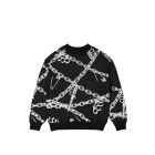 MAGLIONE WASTED PARIS KNUCKLES SWEATER BLACK