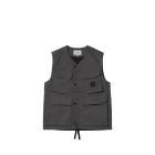 GIACCA CARHARTT WIP BALTO VEST GRAPHITE