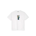 T-SHIRT MANICHE CORTE POLAR SKATE CO. TRUST TEE WHITE