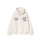 FELPA CAPPUCCIO CARHARTT WIP HOODED BROWN DUCKS SWEAT WAX