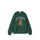 FELPA GIROCOLLO CARHARTT WIP LAZY DUCK ACADEMY SWEAT SYCAMORE TREE