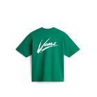 T-SHIRT MANICHE CORTE VANS BRUSH SCRIPT LOOSE SS VERDANT GREEN