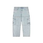 JEANS CASH ONLY ALEKA CARGO JEANS LIGHT WASH