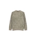 MAGLIONE IUTER PANEL JUMPER ICE