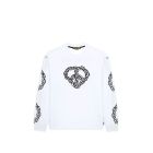 T-SHIRT MANICHE LUNGHE IUTER THORNS LS TEE WHITE