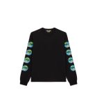 T-SHIRT MANICHE LUNGHE IUTER WORLDWIDE LS TEE BLACK