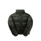 GIACCA DAILY PAPER RENAKO PUFFER JACKET BLACK