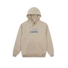 FELPA CAPPUCCIO BRONZE 56K DOG GANG HOODY CEMENT