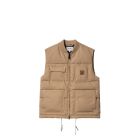 GIACCA CARHARTT WIP RAYLEY VEST PEANUT