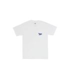 T-SHIRT MANICHE CORTE THANK YOU SKATEBOARDS SHORT SLEEVE POCKET TEE WHITE BLUE 