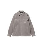 GIACCA CARHARTT WIP WHITSOME SHIRT JACKET MISTY GREY